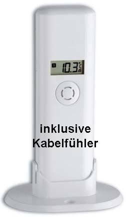 Temperatur-Sender 30.3181.IT mit Kabelfühler für Klimalogg Pro