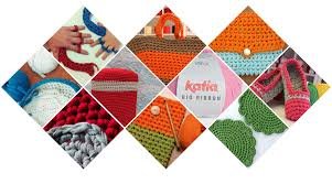 Katia Big Ribbon 013 ombra blu 200g Wolle - 3