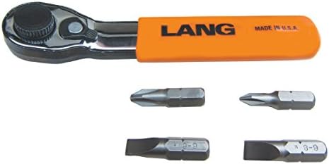 Lang Tools5221 5-Piece Fine Tooth Bit Wrench Set