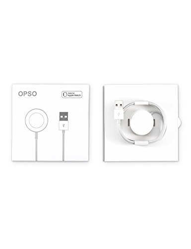  Apple MFi Certified  Apple Watch Cargador  OPSO Magnetic Cable de carga para Apple Watch   iWatch 38mm y 42mm - 3 3Feet  1 metro 