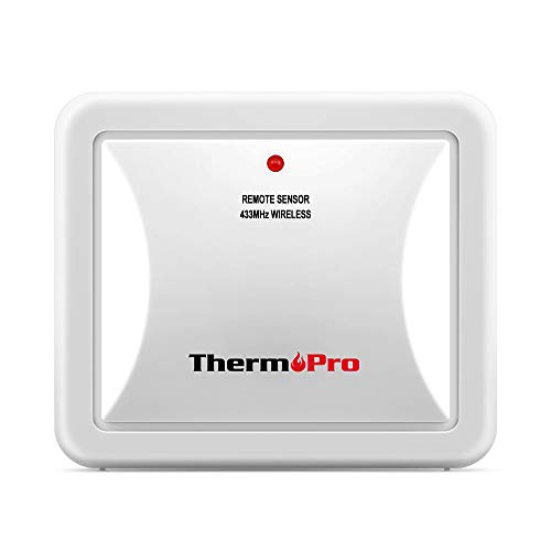 ThermoPro TX-4 Capteur à Distance de Remplacement Rechargeable TP63A TP67A TP60S TP65 TP63 TP65S