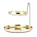 Produktbild fish Double-Layer-Organizer Platte Schmuck Halter Dresser Eisen Tray Halskette Dish Schlafzimmer Make-up-Raum Tischdekoration