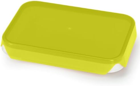 Iris Barcelona Air-Tight Plate, Dish, Green, 600 ml, BPA free, 8422-P