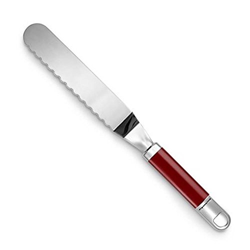 KitchenAid KGEM3102ER Tortenpalette, Edelstahl, 22 x 6 x 29 cm, empire rot