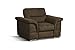 Produktbild Cavadore Sessel Tuluza / Polstersessel braun passsend zur Sofagarnitur Tuluza/ Modernes Design / Größe: 117 x 87 x 93 cm (BxHxT) / Dunkelbraun