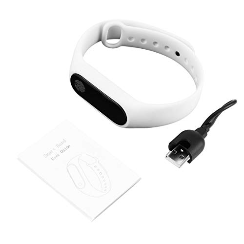 Preisvergleich Produktbild ForceSthrength 0,42 Zoll OLED Smartband Pulsmesser Zeitanzeige Smartband