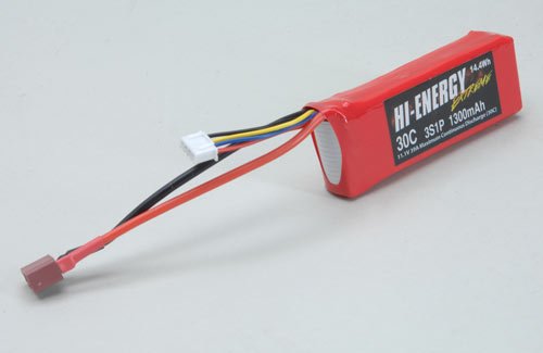Preisvergleich Produktbild Hi-Energy Lipo 3S 11,1V 30C 1300mAh