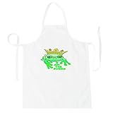 INNOGLEN Yo soy la rana reina delantal z602b