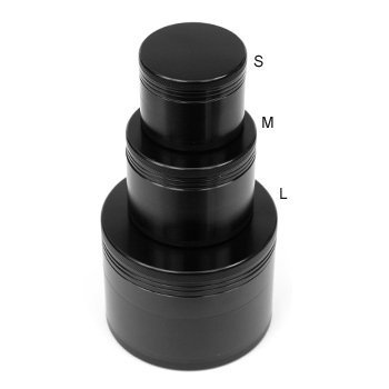 Space Case 4 Piece Titanium Herb Grinder Small 50mm