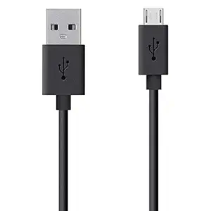 Micro usb data cable for Sony Xperia Z5 / Sony Z 5 / Xperia Z 5 original like USB Cable | Micro USB Data Cable |Rapid charge charger cable | Sync Quick Fast Charging Cable | Charger Cable | Android V8 Cable (3.0 Amp, 1 Meter,RE, Black)