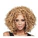 THZ Curly Women's Fashion Hair wigs Blond wig