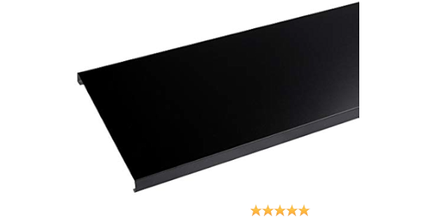 Couvertine Aluminium 1 Mm Noir Ral 9005 2 Metres 400 Mm Amazon Fr Bricolage