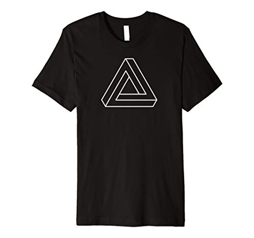 Sacred Geometry Shirt - Geometric Penrose Triangle T Shirt T-ShirtOEKO-TEX STANDARD 100