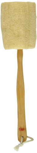 Loofah Brush (on a wooden handle)