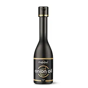 Orgaana Natural Herbal onion oil for Anti-Dandruff hair oil 100 ml with 14 Essential Oils