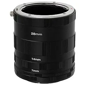 HIFFIN Macro Three-Ring Extension Tube for Nikon D5000 D5100 D5200 D7000 D7100 D3000 D3100 D3200 D90 D600 D610 Camera AccessoryS