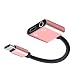 Produktbild 2 in 1 Typ C zu 3,5 mm Klinke-Kopfhörer-Charging Converter USB-Typ-C-Audio-Adapter Ersatz für Huawei Mate-20 Pro