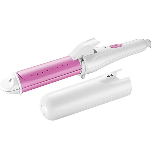 Electric Hair Curler Dual-use Ceramic Large roll Inside Buckle Does not Hurt Hair Negative ion Straight Hair Comb Hair Straightener  Color   B 