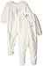 Petit Bateau Unisex Baby Lot Salsa Footies, White (Lait), 0-3 Months (Manufacturer Size:1 Months)