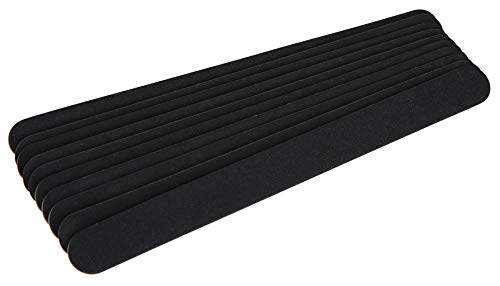 The Edge Black Beauty Wide 240/240 Grit Nail File - Pack of 10