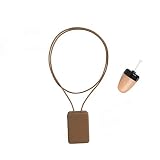 Modo GSM: funciona sin teléfono, simplemente inserta una tarjeta SIM GSM en la caja GSM y mueve el interruptor de encendido y lleva el cuello en el cuello. Oculta debajo de tu ropa. Pon el mini auricular espía a tu oreja para escuchar.