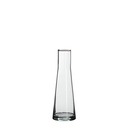 Mica decorations 1022986 Ixia Vase, Glas, Transparent, 7 x 7 x 21 cm