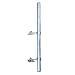Produktbild PremiumX SAT-Klemmhalter 100 cm Ø 48 mm Mast Stahl Geländerhalter Geländerklemmhalterung Antenne Zaunhalter Balkon-Streben Halterung