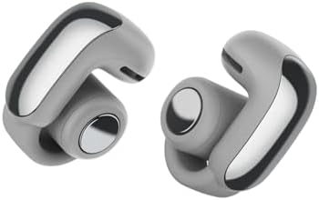 Bose Ultra Open Earbuds Auricolari Open-ear Wireless Bluetooth 5.3 con Lunga Durata della Batteria, Tecnologia OpenAudio, Fino a 48 Ore di Autonomia, Moonlight Grey - Edizione Limitata