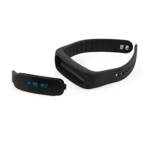 Incutex bluetooth Fitnessarmband Fitness Activity Tracker Schrittzähler Schlaftracker mit App