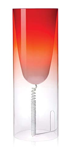 Preisvergleich Produktbild Kartell Toobe Lampe PMMA Rot, 20 x 55 x 20 cm