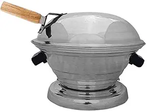 N V ENTERPRISES Aluminium Multi Purpose Oven, Gas Tandoor, Barbeque Griller/Bati/Pizza Maker Set of 1 Pc