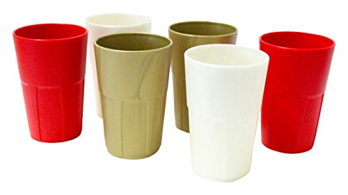 Mojito Design Linea Bicchieri Cocktail 35 Natale, Multicolore, 7.8x7.8x11.5 cm, 6 unità