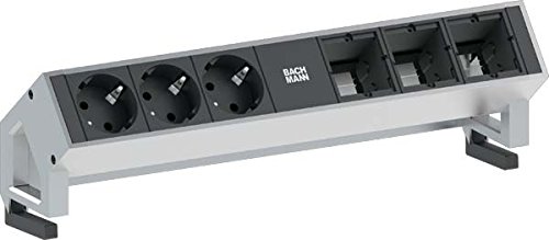 Preisvergleich Produktbild Bachmann Steckdosenleiste Schutzkontakt Desk, 902202