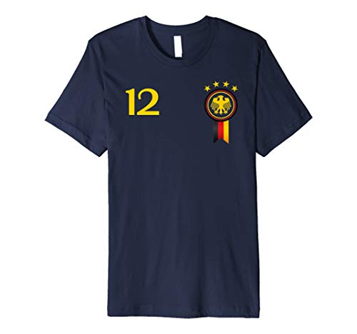 Deutschland Fan Trikot, Fußball EM WM, Fanartikel T-Shirt