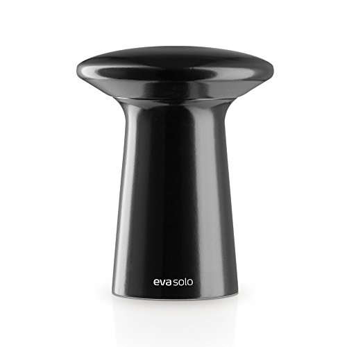 Eva Solo 530574 Salz- und Pfeffermühle, Birke, Verstellbares Mahlwerk, 11 cm, Schwarz