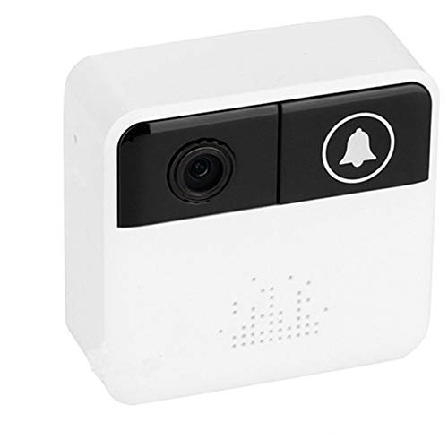 Preisvergleich Produktbild LasVogos Intelligente WiFi-Türklingel Wireless HD-Videokamera Bewegungserkennung Nachtsicht