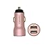 Price comparison product image Dual USB in Car Adapter / Fast Charger 3.4A For Any iPhone / iPad / iPod / iWatch (Rose Gold)