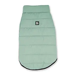 Dear Pet Quilted Jacket for Dogs in Mint (XXL)