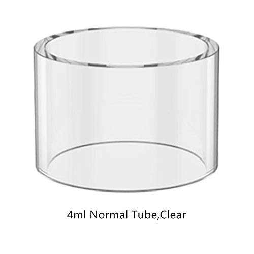 LITAO-EC, Tubo De Vidrio De Reemplazo De Burbuja Normal para OBS Cube Tank 4ml Atomizer Fit Cube Kit,Sin Tabaco ni nicotina (Color : Normal Tube)