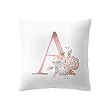 ABsoar Kissenhülle Dekokissen Fall Throw Pillow Covers Bettwäsche Für Autos Sofakissen Kinder Zimmer Dekoration Brief Kissen Englische Alphabet Kissenbezüge 45 * 45cm ABsoar Kissenhülle Dekokissen Fall Throw Pillow Covers Bettwäsche Für Autos Sofakissen Kinder Zimmer Dekoration Brief Kissen Englische Alphabet Kissenbezüge 45 * 45cm