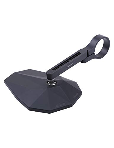 HIGHSIDER Motorrad Lenkerendenspiegel Stealth-X5, Stiel kurz, 1 Stück, E-geprüft