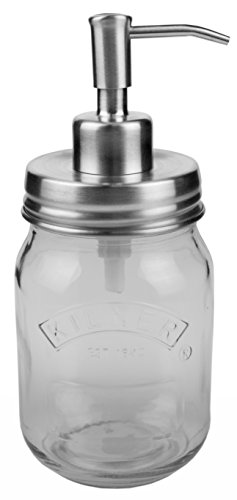 Seifenspender | Kilner | 0,5 Liter | Ready to go | ecojars | Edelstahl - 2