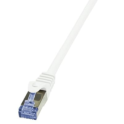 LogiLink PrimeLine Câble réseau Cat6A S/FTP AWG26 PIMF LSZH 50 m Blanc