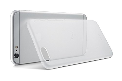 TOZOÂ® for iPhone 6 6S Case, [0.35mm] Ultra-Thin [ Perfect Fit ] World's Thinnest Hard Protect Case Back Cover Bumper [ Semi-transparent ] Lightweight for iPhone 6S / 6 4.7 inch Matte White