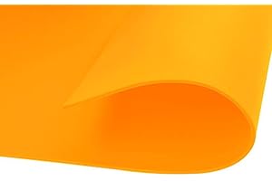 INNSPIRO Goma EVA amarillo oscuro láminas 20x30cm.x1mm. 20u. Material muy utilizado para manualidades y decoración