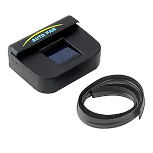 WorldCare Auto Cool Solar Powered Car Air Vent With Rubber Stripping Car Ventilation Fan Black