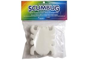 Scumbug (tm) Oil-Absorbing Sponge Devours Scum, Slime & Grime from Pools & Spas by Rola-Chem