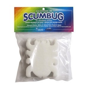 Scumbug (tm) Oil-Absorbing Sponge Devours Scum, Slime & Grime from Pools & Spas by Rola-Chem
