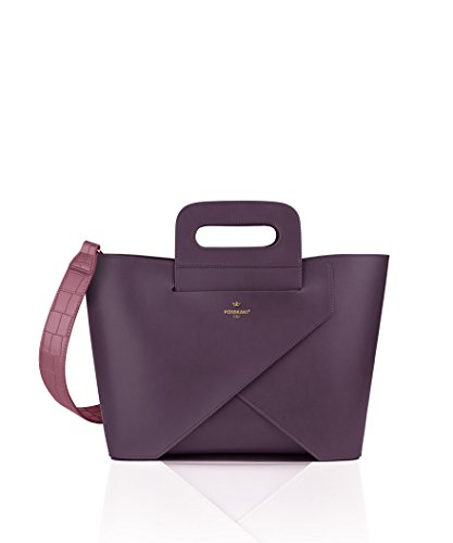 Preisvergleich Produktbild Pomikaki Borsa Componibile Origami S Ecopelle blue