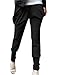 Allegra K Ladies Shirred Cuff Boho Style Leisure Elastic Waist Baggy Pants